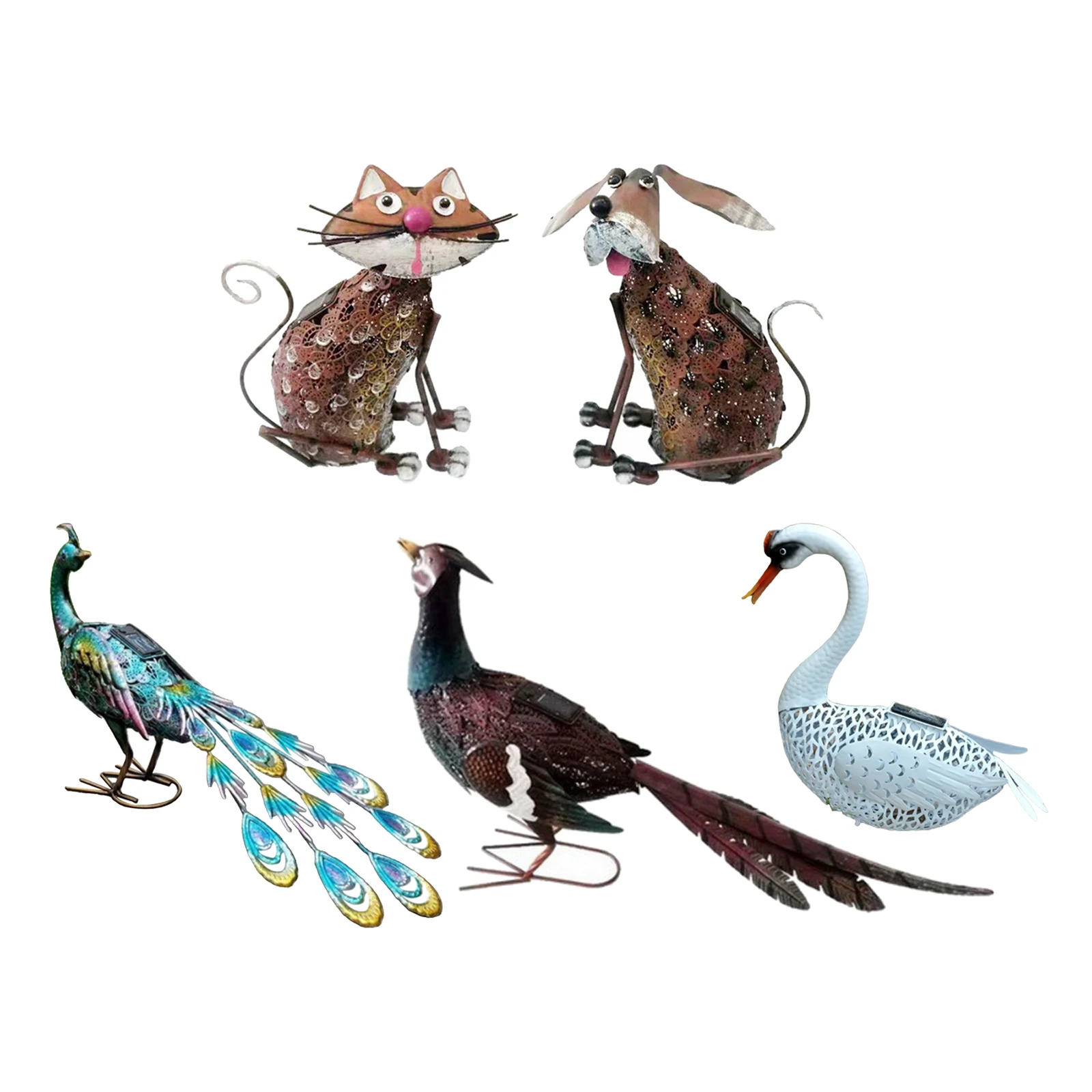 

Солнечный светильник в виде животного, декоративная лампа, светильник личное освещение, украшения, погодостойкие