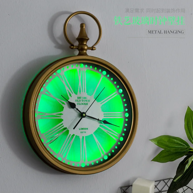 

Europe Style Quartz Wall Clock Modern Design Classic Decorations Art Wall Clock Vintage Design Reloj Pared Clocks BY50GZ