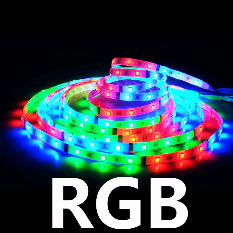 Водонепроницаемая S 2835 smd rgb Светодиодная лента 12 в 10 м 5 м 3 м 2 м теплая белая лента adpter Адресуемая Светодиодная лента световой замены 5050 5630 120