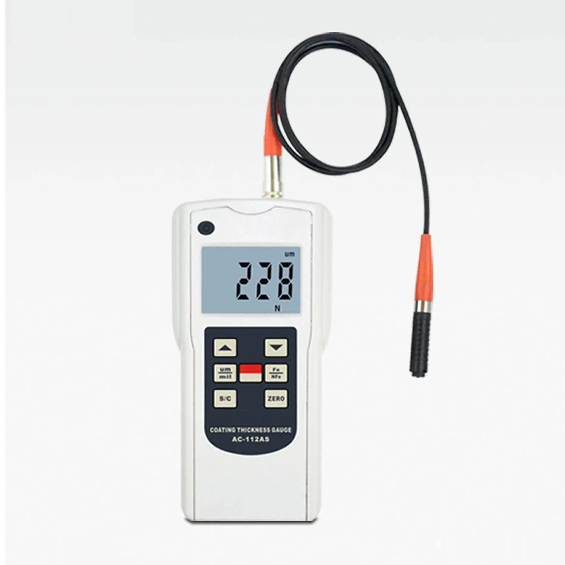 

Digital Portable AC-112AS Pocket Dry Film Thicknesse Meter Range 0~1250um