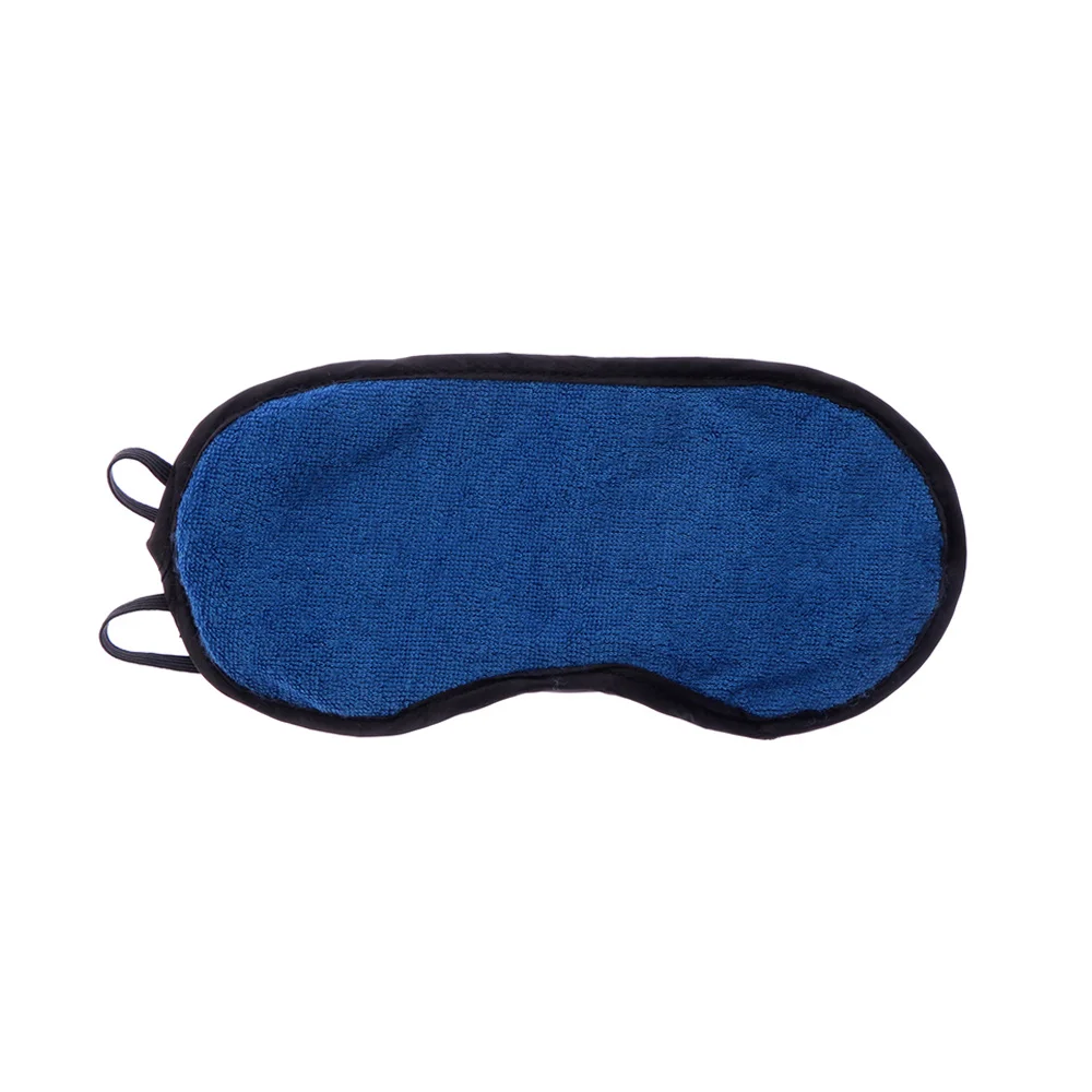 blue 1 шт., маска для сна, повязка на глаза, хлопковая, креативный, милый, мультяшный, для путешествий, для глаз, для отдыха, для сна, повязка на глаза, затеняющая маска для глаз - Цвет: blue