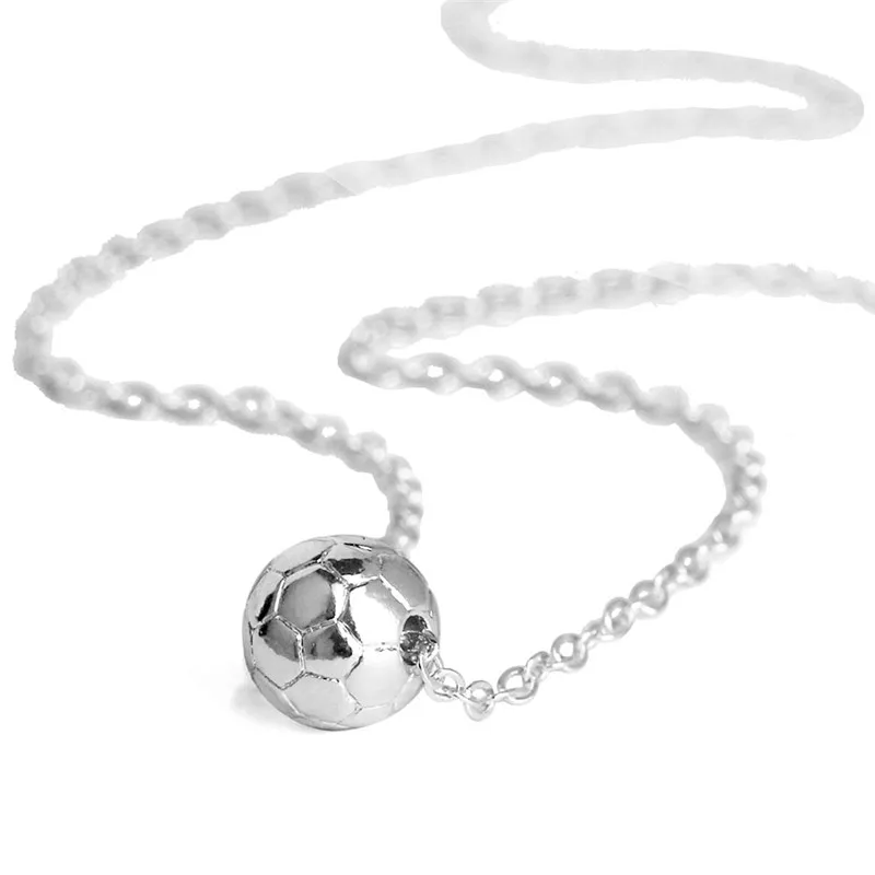 Ожерелье с подвеской для футбола спортивное ожерелье чокер подвесками женская