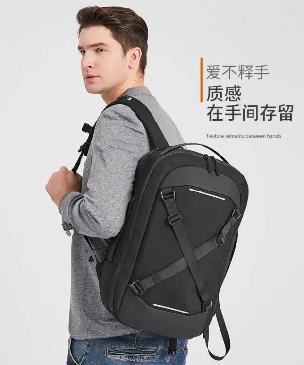 

Original innovative business commuter backpack men's 15.6-inch computer bag large-capacity anti-theft backpack