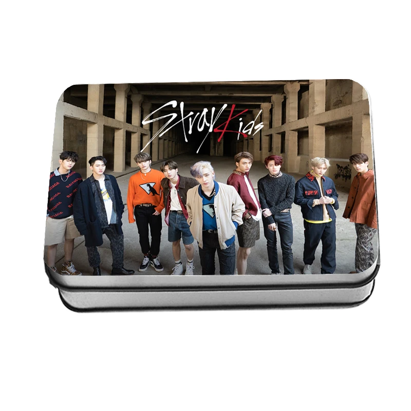 Kpop Stray Kids четвертый мини альбом &ltCle 1: mi1x&gt Polaroid Photo Lomo Card Fans Gifts металлическая