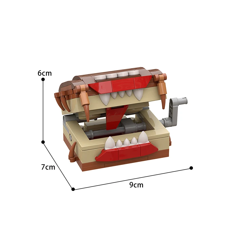 

MOC Anime Figure Magic Academy Bricks Monster Book Bite Book Movie Series Puzzle Building Blocks Educational Toys Gifts