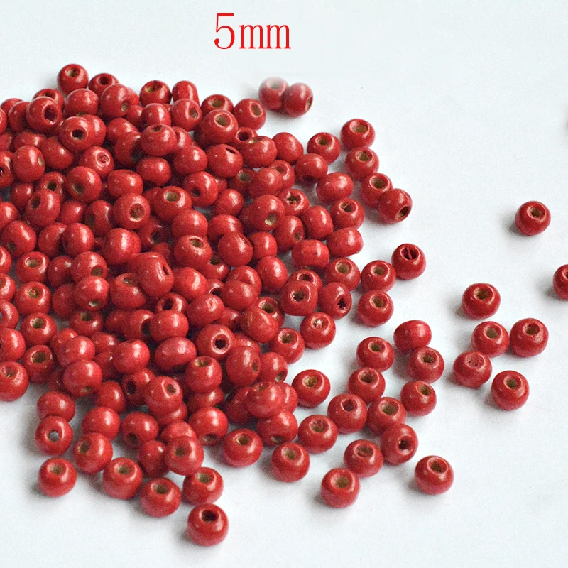 FLTMRH DIY 200 шт Дешевые DIY/ручная работа круглые деревянные шарики разделительные