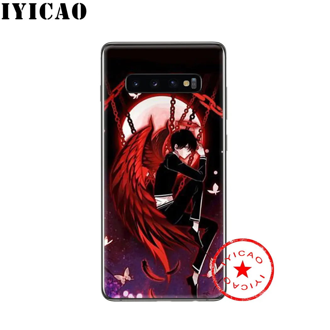 IYICAO дьявол для влюбленных мягкий чехол samsung Galaxy A9 A8 A7 J6 A6 плюс 2018 A3 A5 2016 2017 накладка