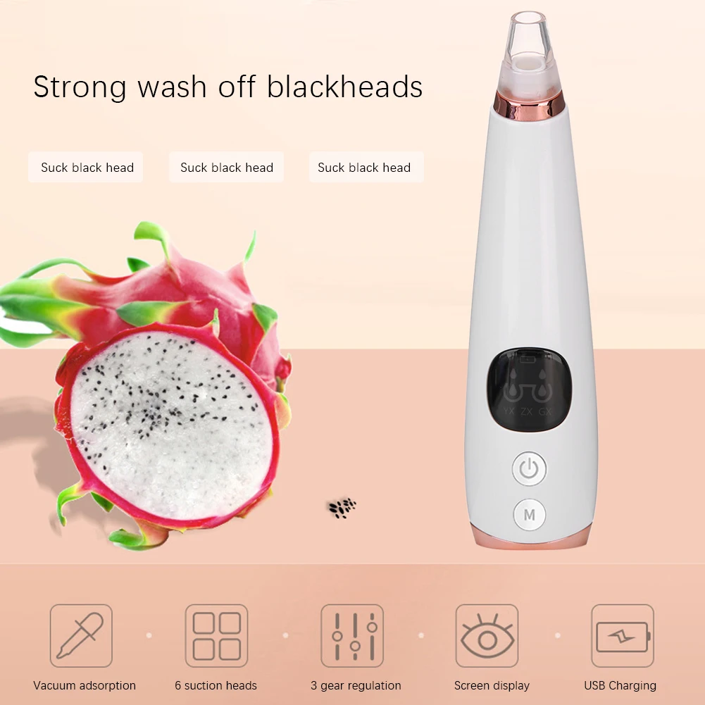Удаление угрей вакуумный аппарат для очистки пор Электрический Нос лицо