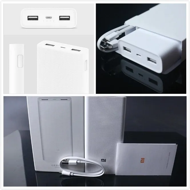 Xiaomi Mi power Bank 20000ma power Bank Lpm04/05zm портативный внешний аккумулятор банк питания повербанк для Iphone samsung huawei