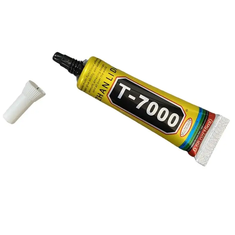 

15ML T-7000 Car Adhesive Super Glue Industrial Glue Black Adhesive With Precision Applicator Tips Electronic Components Glue