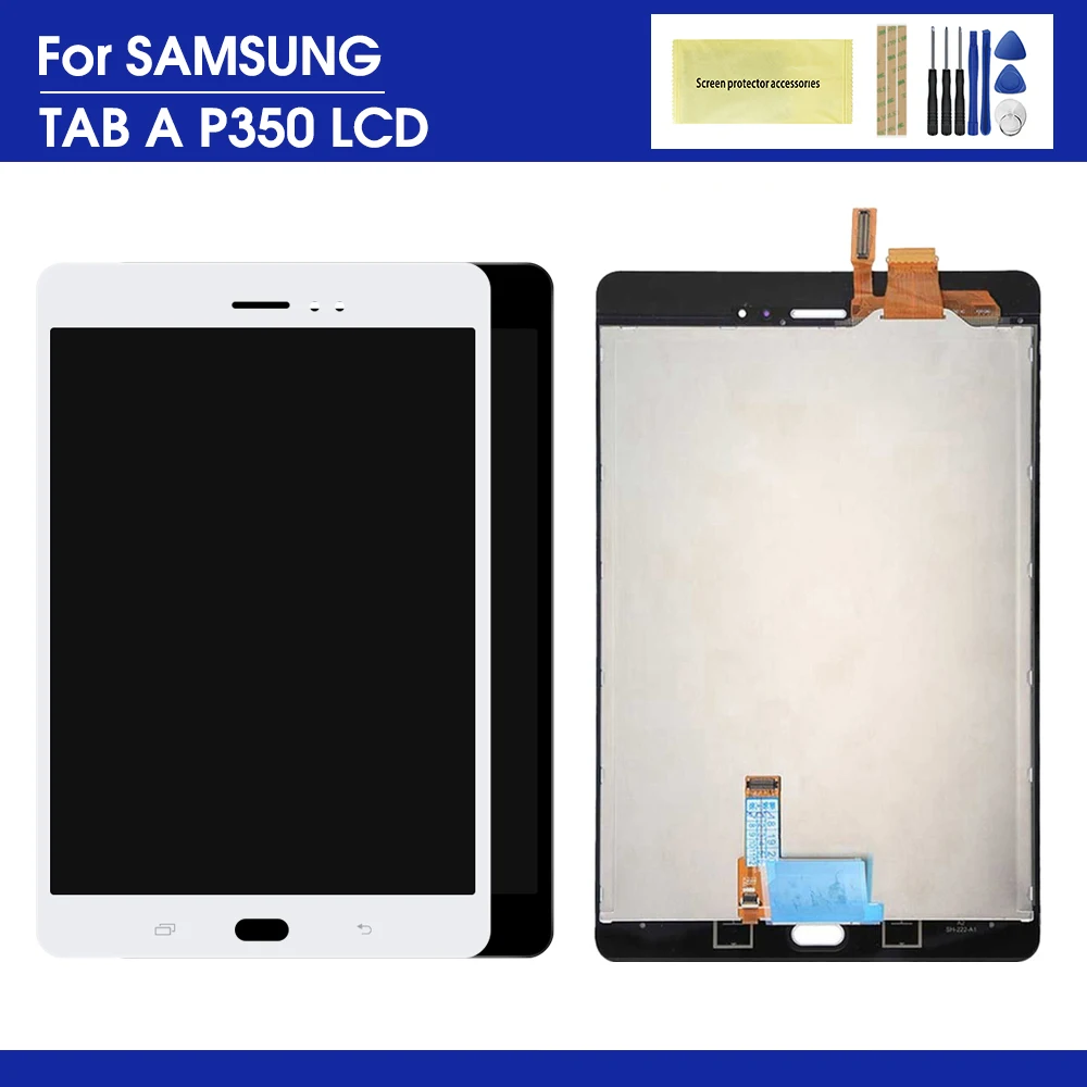 Замена ЖК дисплея 8 &quotдля samsung Galaxy Tab A SM P350 P355 дисплей Матрица + сенсорный экран