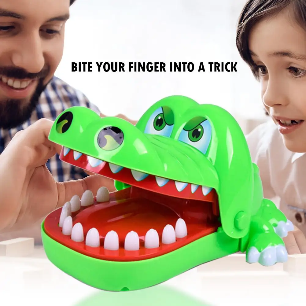

1 PCS Plastic Finger Biting Game Animal Mouth Dentist Funny Gift Decompression Children Adult Trick Toy Novelty Toys