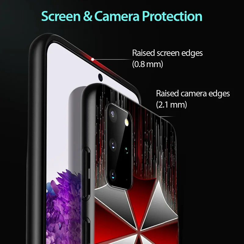 Силиконовый чехол Umbrella Corporation для Samsung Galaxy S21 S20 FE Ultra S10 S10E Lite S9 S8 S7 Edge Plus телефона -