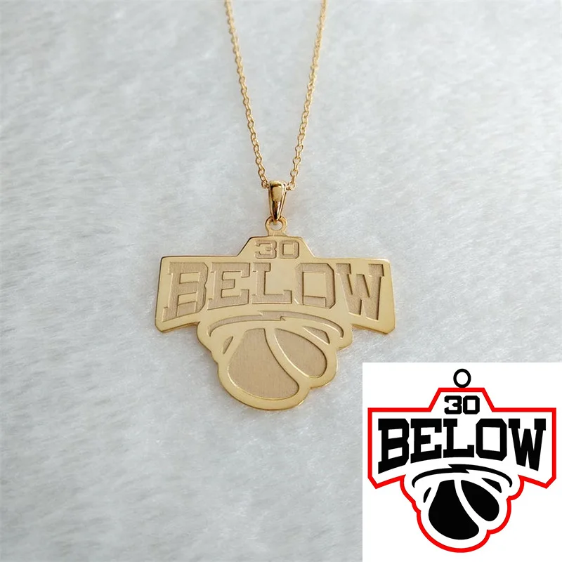 

Personalized Custom Cartoon Character Necklace Brand Logo Name Pendant Nameplate Stainless Steel Engraved Picture Letter Jewelry