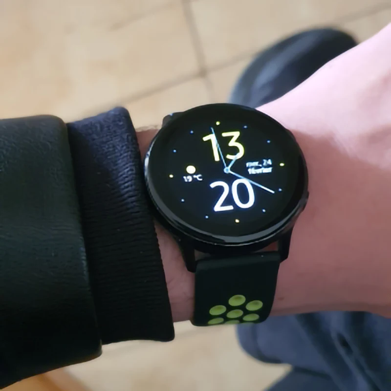 20mm 22mm strap for Samsung Galaxy watch 4 Classic/Active 2/Gear S3 Frontier silicone watchband bracelet Huawei GT/2e bands