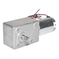 58gz868 dc gear motor 12v 24v 3 95rpm dc electric bicycle worm gear motor with biaxial for bbq replacement robot parts 12 axis