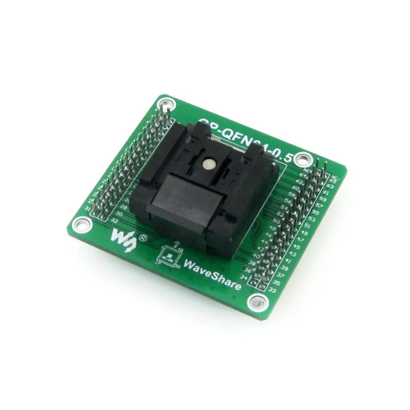 QFN-64BT-0.5-01 с печатной платой QFN64 MLF64 MLP64 Enplas IC Тесты гнездо адаптера