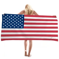 new national flag travel beach towel commemorative printing sunscreen shawl tapestry tablecloth home decoration ideas