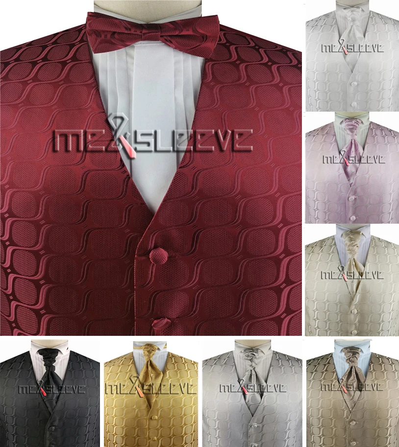 Красивый костюм для жениха многоцветный жилет|Костюмные жилеты| |