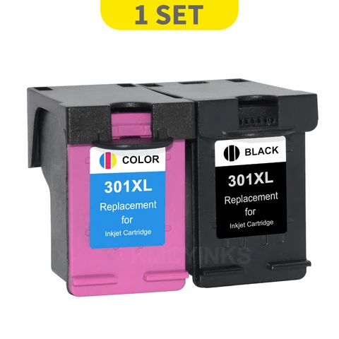 Картридж KMCYinks 301XL, совместимый с HP 301 xl HP 301, чернильный картридж для принтера HP Envy 5530 Deskjet 2050 2540 2510 1000 1050