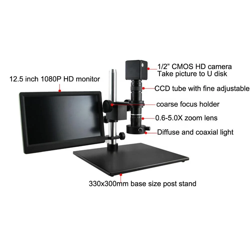 

FM650HD-U 1080p camera video microscope with LCD screen
