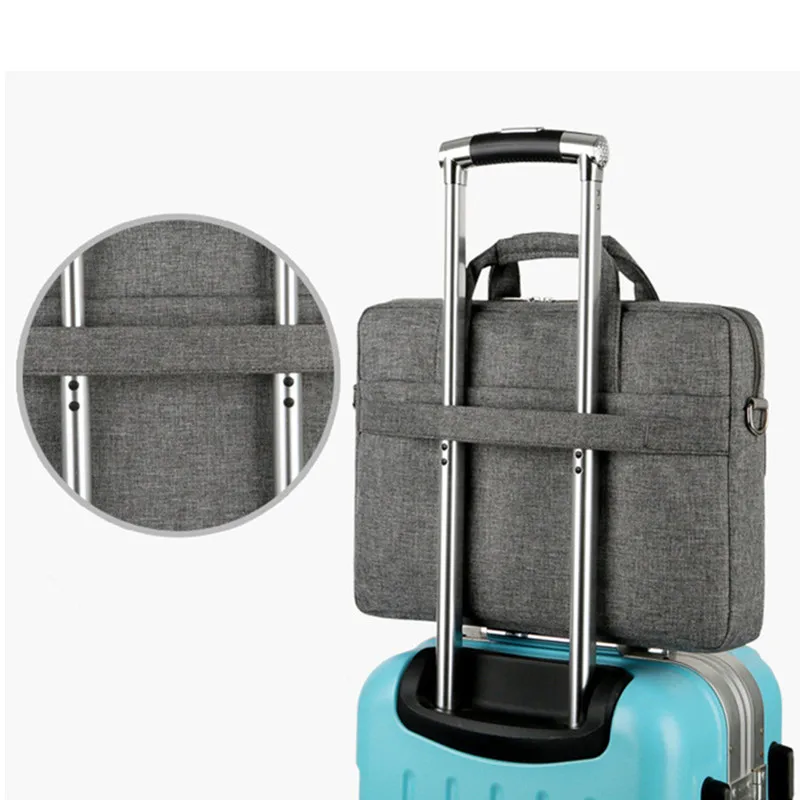 

Laptop Handbag Large Capacity For Men Women Travel Briefcase Bussiness Notebook Bags 14 15 Inch computer bag