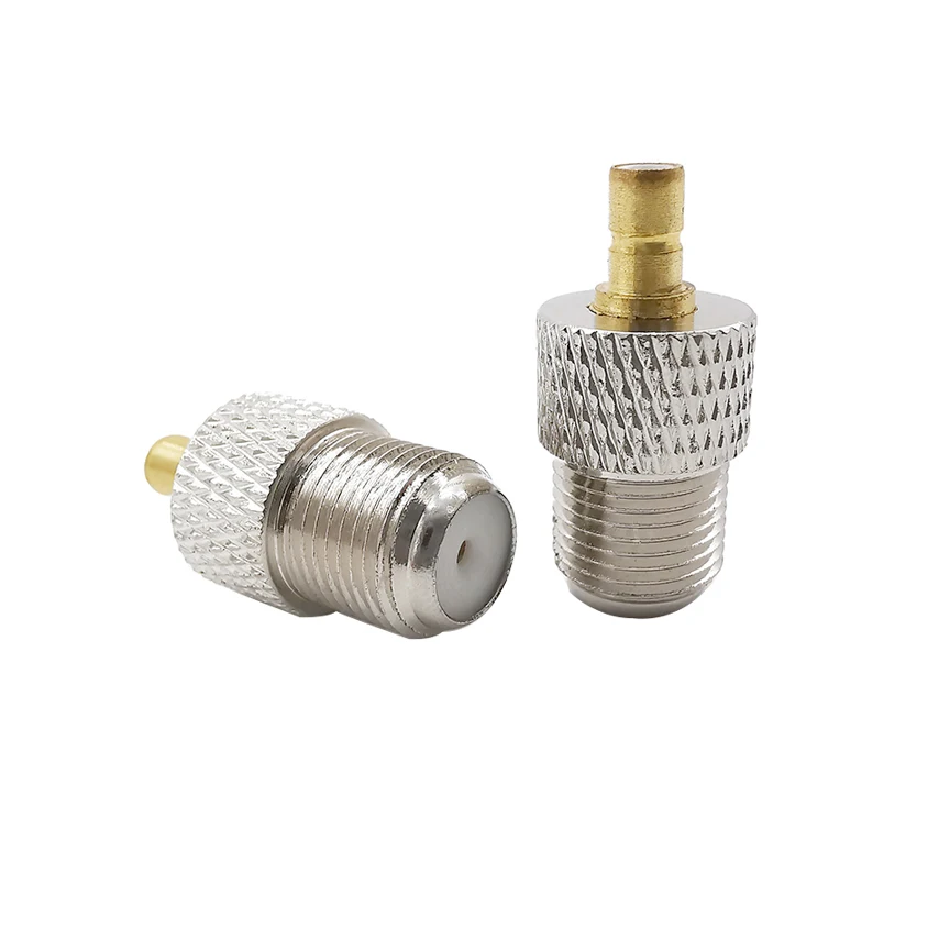 Радиочастотный коаксиальный адаптер smb разъем папа для F женский прямой антенный