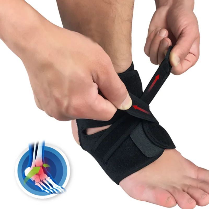 1 шт. эластичная повязка для поддержки лодыжки Защитная на ногу защита от дождя