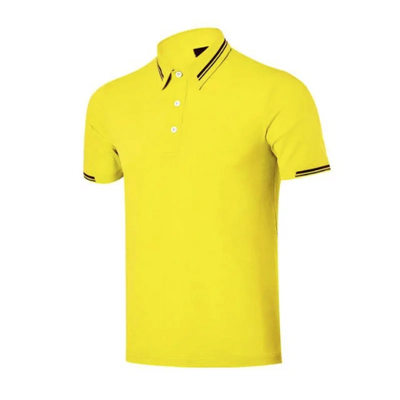 

Men's Golf Wear New Active Sportswear Breathable Mens Golf Polo Shirt Casual Polyeater Fiber Customized Golf Clothing