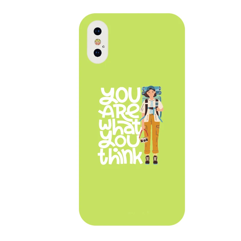 

For iPhone 12 11 Pro Max Mini X XE 2020 XR 7 8 Plus XS Back Cover For Huawei P20 P30 Pro Grassland Green Iiquid Silica Gel Case