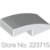 * Пластина W. Лук 1x2x2/3*100 шт. «сделай сам», деталь блока для просвещения №, совместима с другими сборными элементами