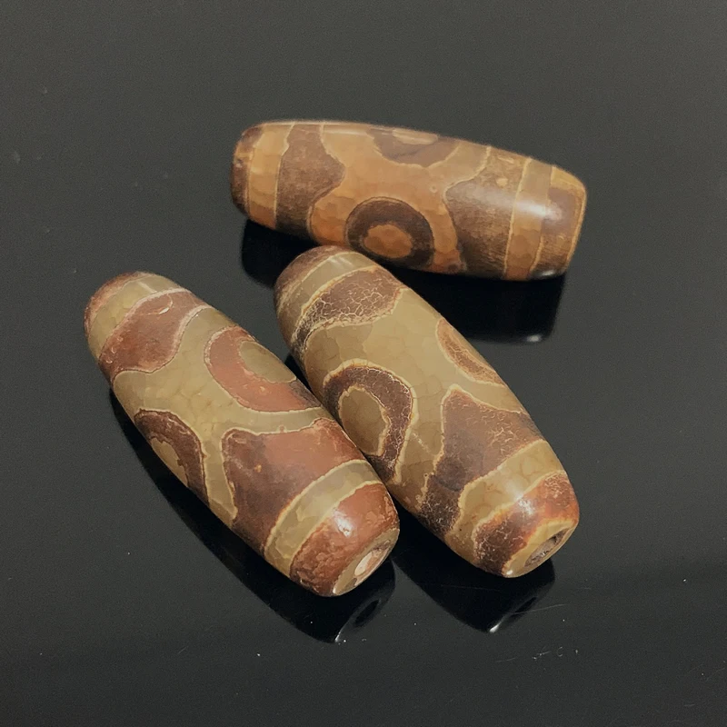 Бусины Из Натурального тибетского агата 30 мм | Украшения и аксессуары