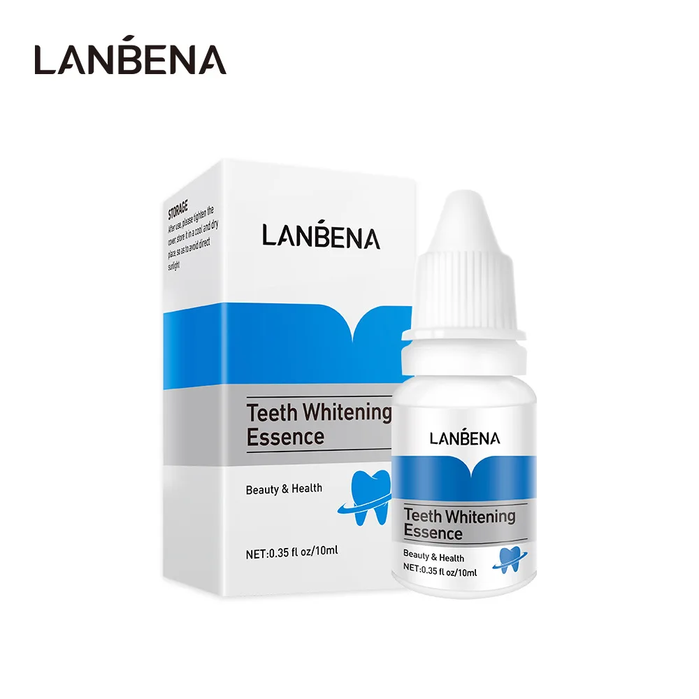 

LANBENA Teeth Whitening Essence Powder Clean Oral Hygiene Whiten Teeth Remove Plaque Stains Fresh Breath Mint Taste Dental Tools