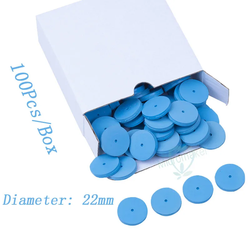 Стоматологический клиник 100 шт Ассорти полировальные колеса боры силиконовые