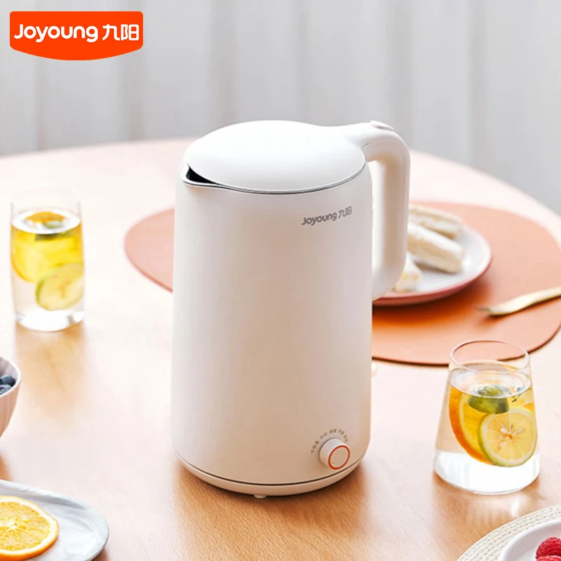

Joyoung Electric Kettle K15-F32 Stainless Steel 1800W Fast Boiling Water Heater Household 1.5L Tea Pot Stepless Adjustment