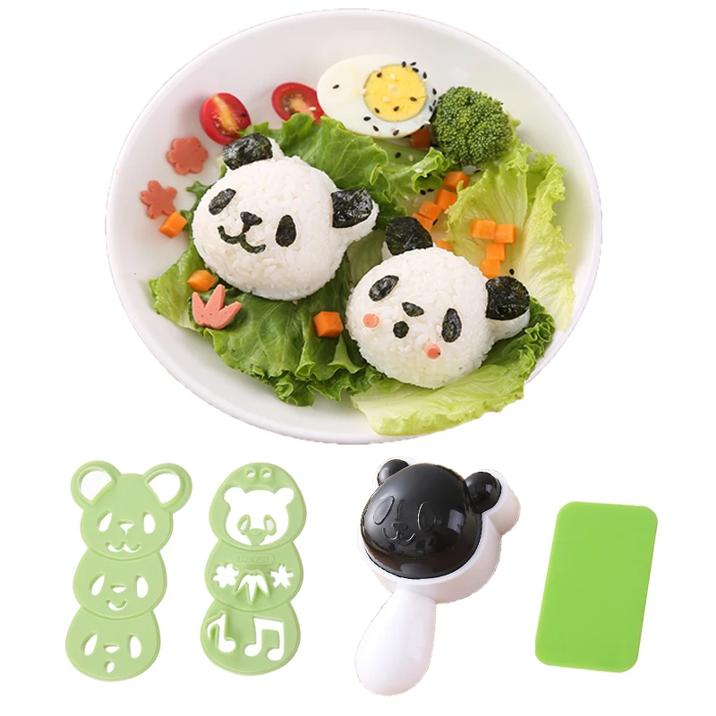 Форма Onigiri для суши в форме милого медведя пресс форма рисовых шариков набор