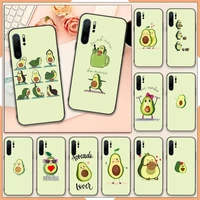 avocado phone case for huawei p40 p20 p30 lite pro p smart 2019 mate 40 20 10 lite pro nova 5t