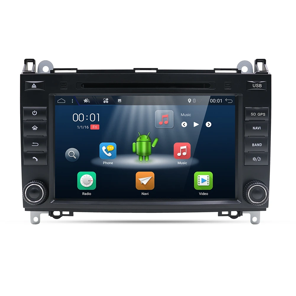 

Autoradio Car Stereo GPS 4GB+64GB For Mercedes Benz B200 A B Class W169 W245 Viano Vito W639 Sprinter W906 Double Din Android 10