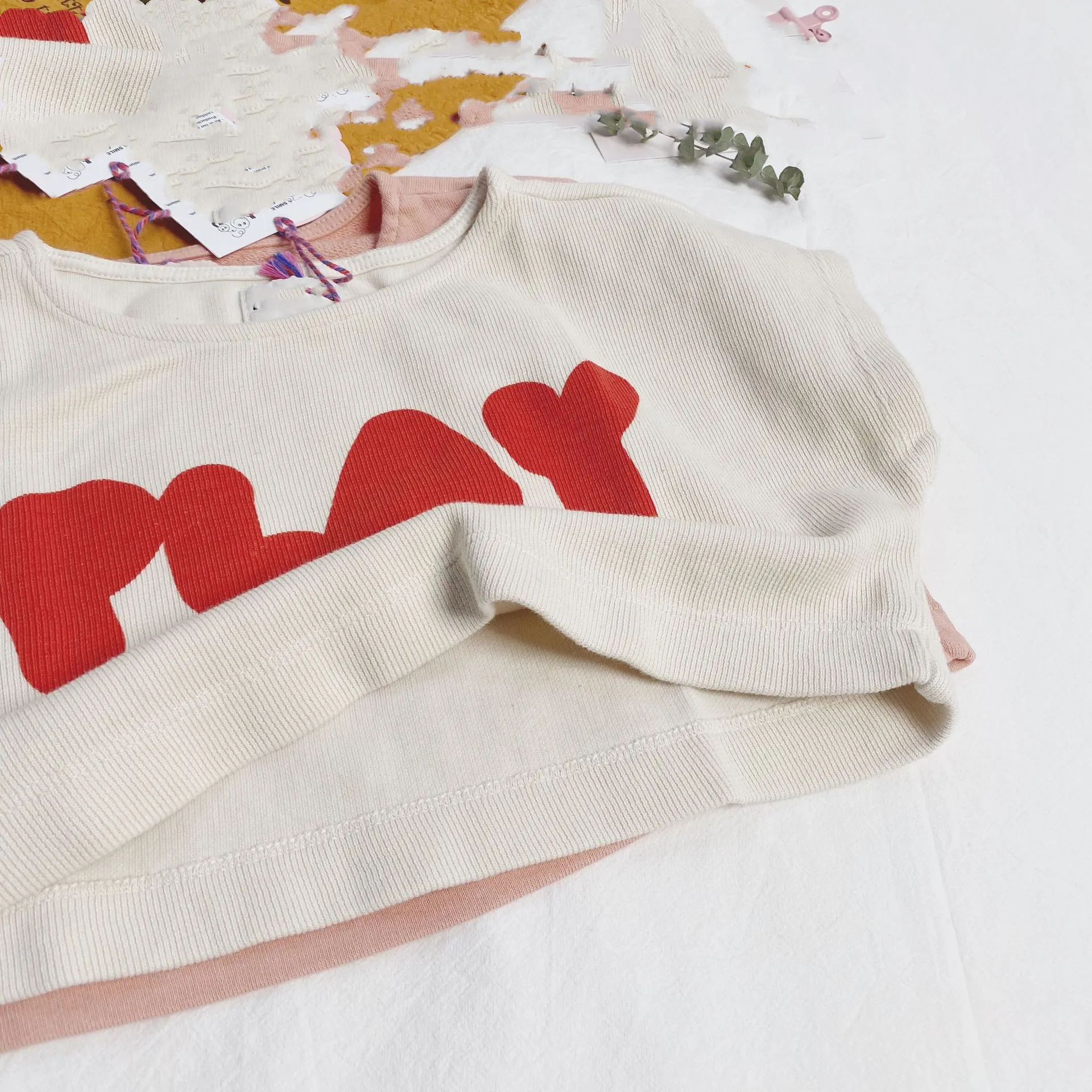 

Summer Girls' Short Top European and American Children Cute Cartoon Pattern Bat Sleeve Short Sleeve T-Shirt 2021ssbo NEW