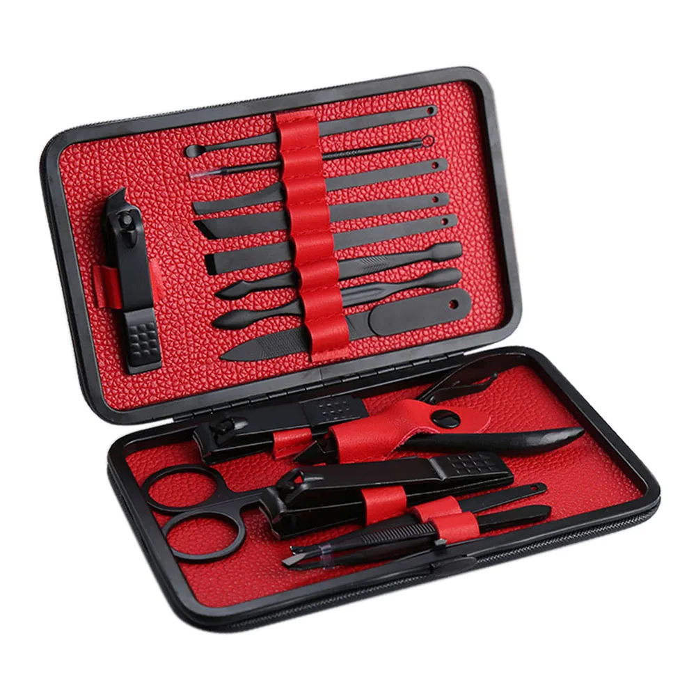 15 шт. машинка для стрижки ногтей из нержавеющей стали триммер ушей набор ухода за