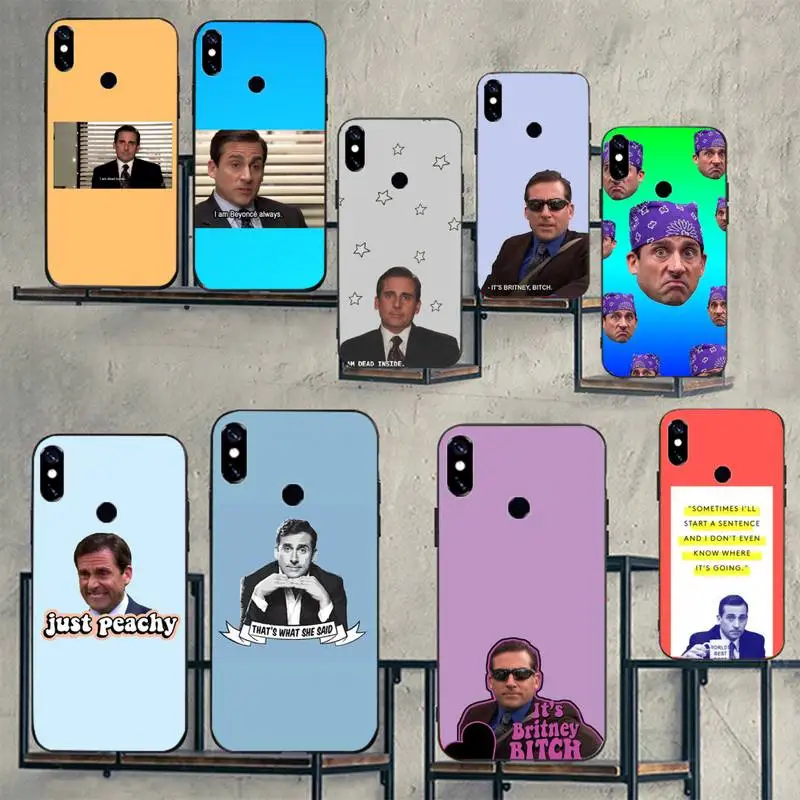 

Michael Scott The Office Funny Humor 5 Phone Case For Xiaomi redmi mi note 9 9a 8 8a 10 9 9s 8 8t 7 9t 10 pro max cover coque