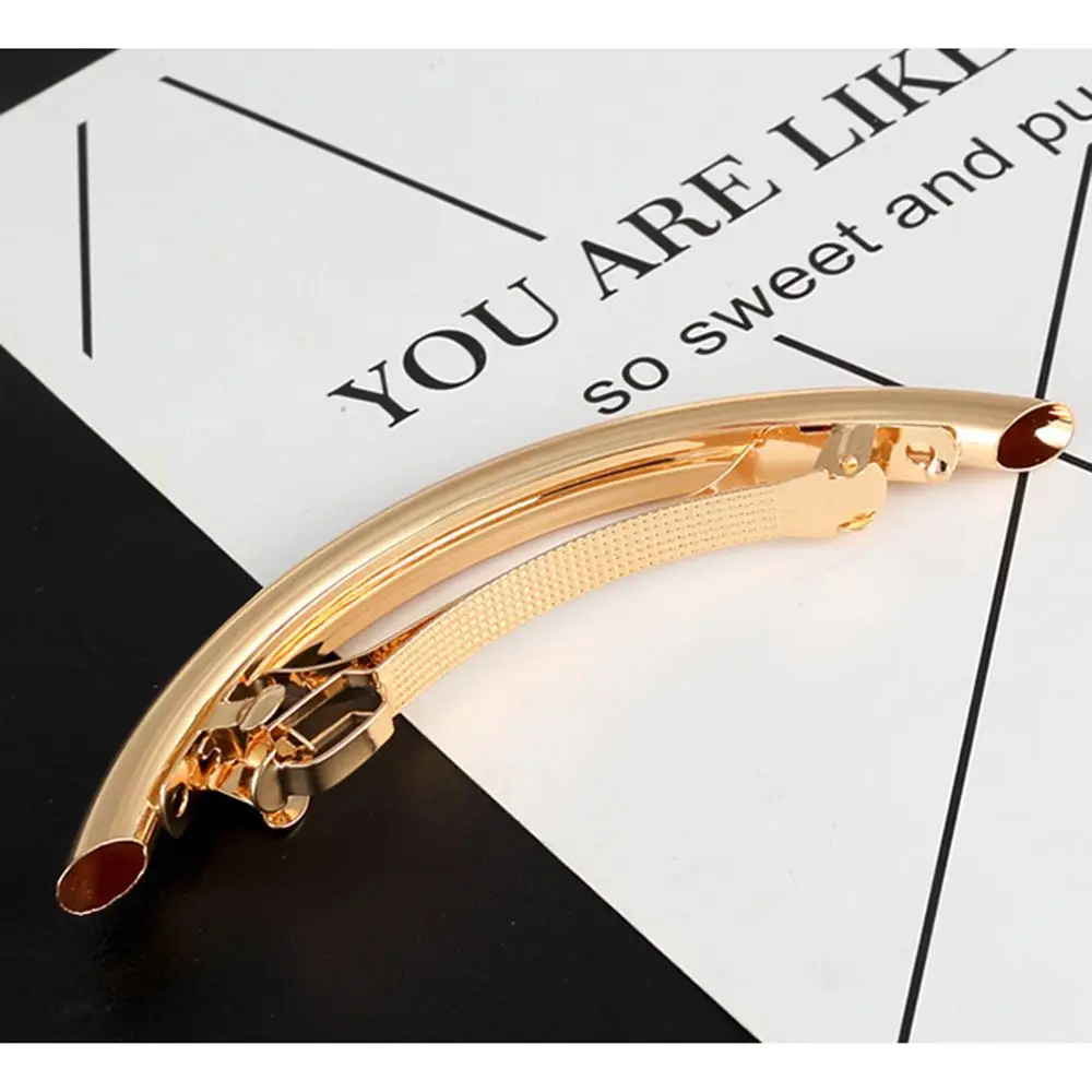 Горячая Распродажа крутые длинные женские зажимы для волос металлическая