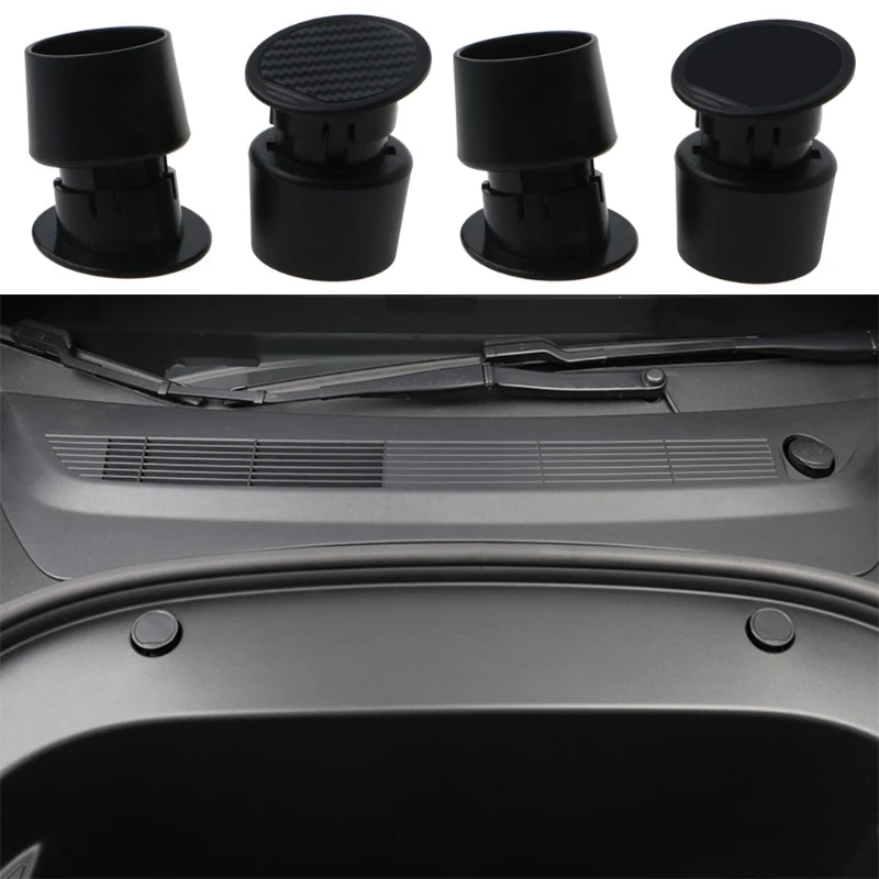 

A Pair Concealed Front Hook Interior Accessories Vehicle Storage Hooks Compatible with Model 3 2021