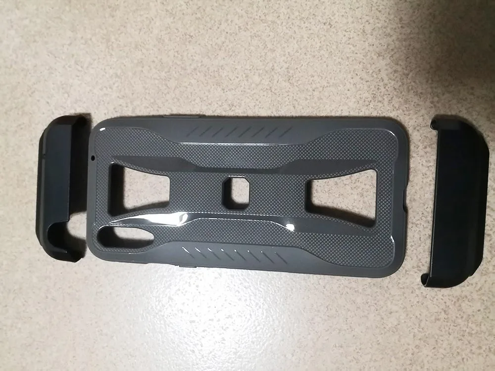 Серый Чехол для xiaomi Black Shark 2 Pro противоударный силиконовый чехол для BlackShark 2 SKW-A0 для геймпада левый/правый корпус - Цвет: Серый