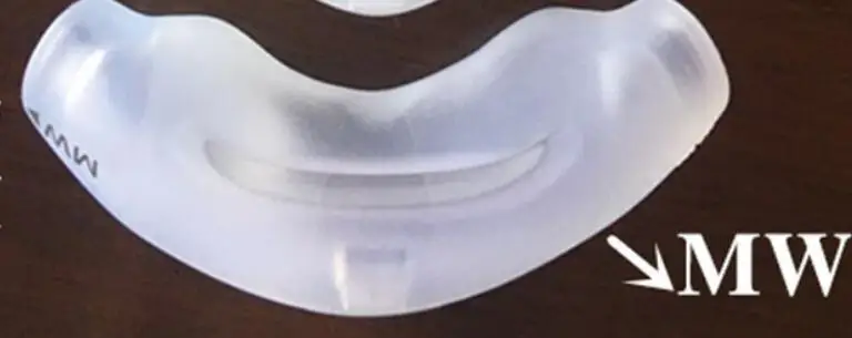 nose part MW Запасные части для Dreamwear под нос носовая маска против храпа - Цвет: nose part MW