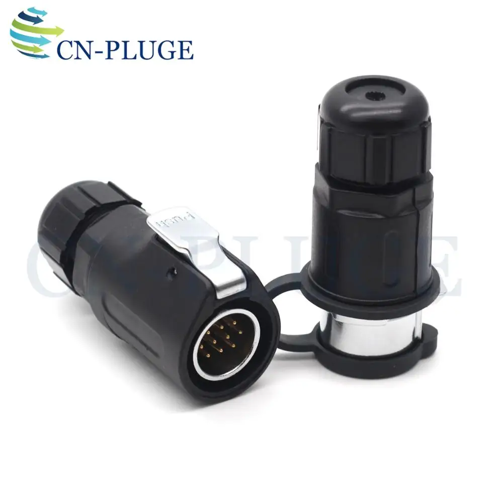 XHP20 водонепроницаемый 10 контактный разъем док станции авиационный Автомобильный