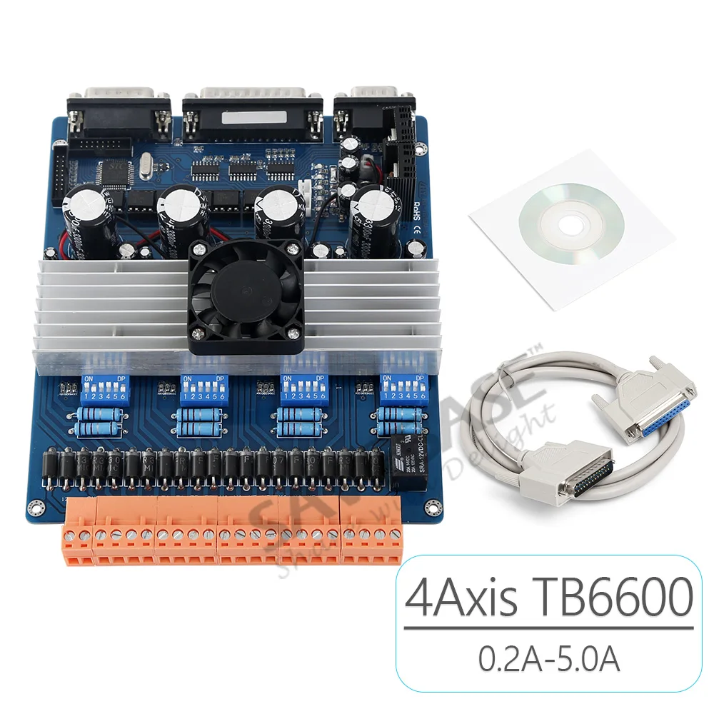 Новый 4 Оси TB6600HG Контроллер Шагового Драйвера для Фразерного Станки с ЧПУ|driver digital