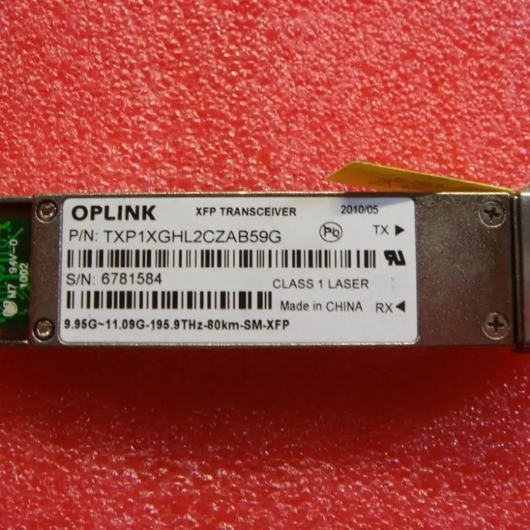 

OPLINK TXP1XGHL2CZAB59G, 10G-80KM-SM-XFP
