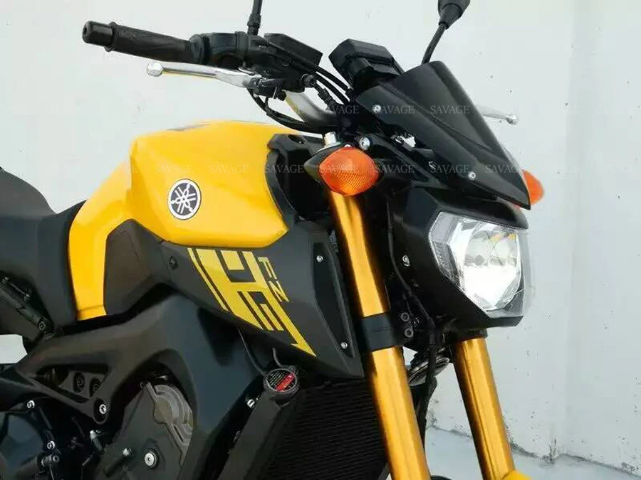 Windscreen Wind Deflectors Windshield Glass Screen Pare-brise For YAMAHA MT/FZ 09 MT-09 FZ-09 MT09 FZ09 2014-2016 Motorcycle | Автомобили