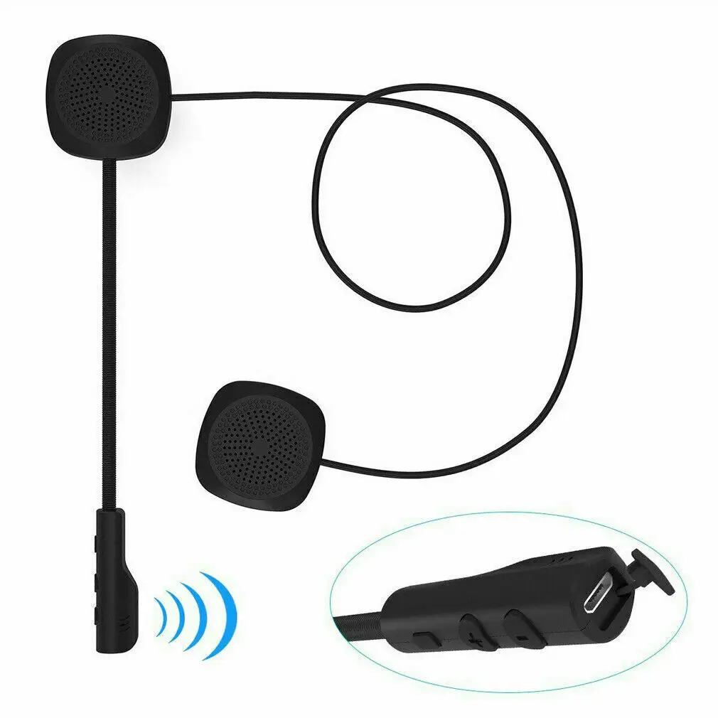 Bluetooth-гарнитура для мотоциклетного шлема водонепроницаемая с защитой от помех |